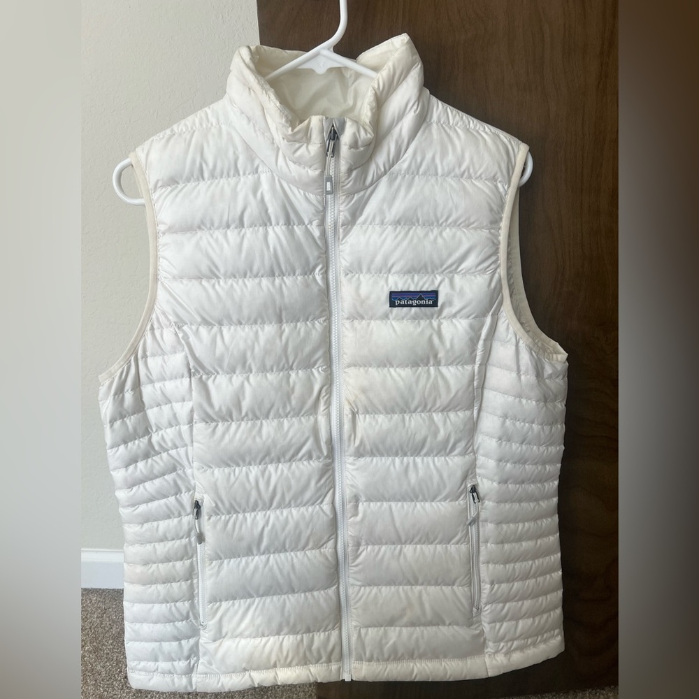 Patagonia Women's Nano Puff® Vest - White Size Large
